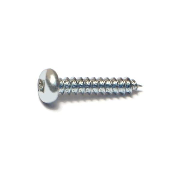 Midwest Fastener Sheet Metal Screw, #6 x 3/4 in, Zinc Plated Steel Pan Head Square Drive, 50 PK 64023 - main
